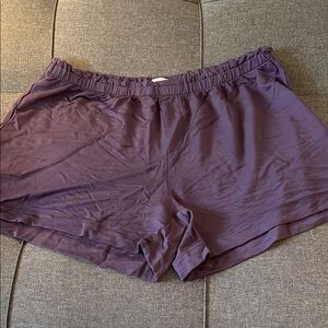 LAKE Purple Lounge Shorts